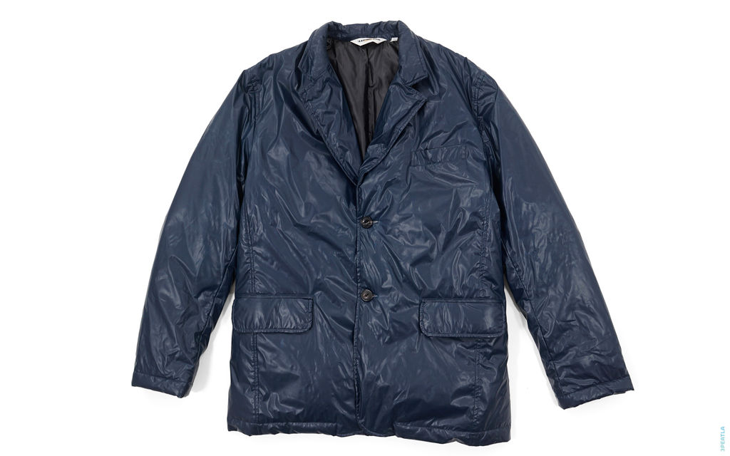 Poly Puff Blazer Sport Coat navy