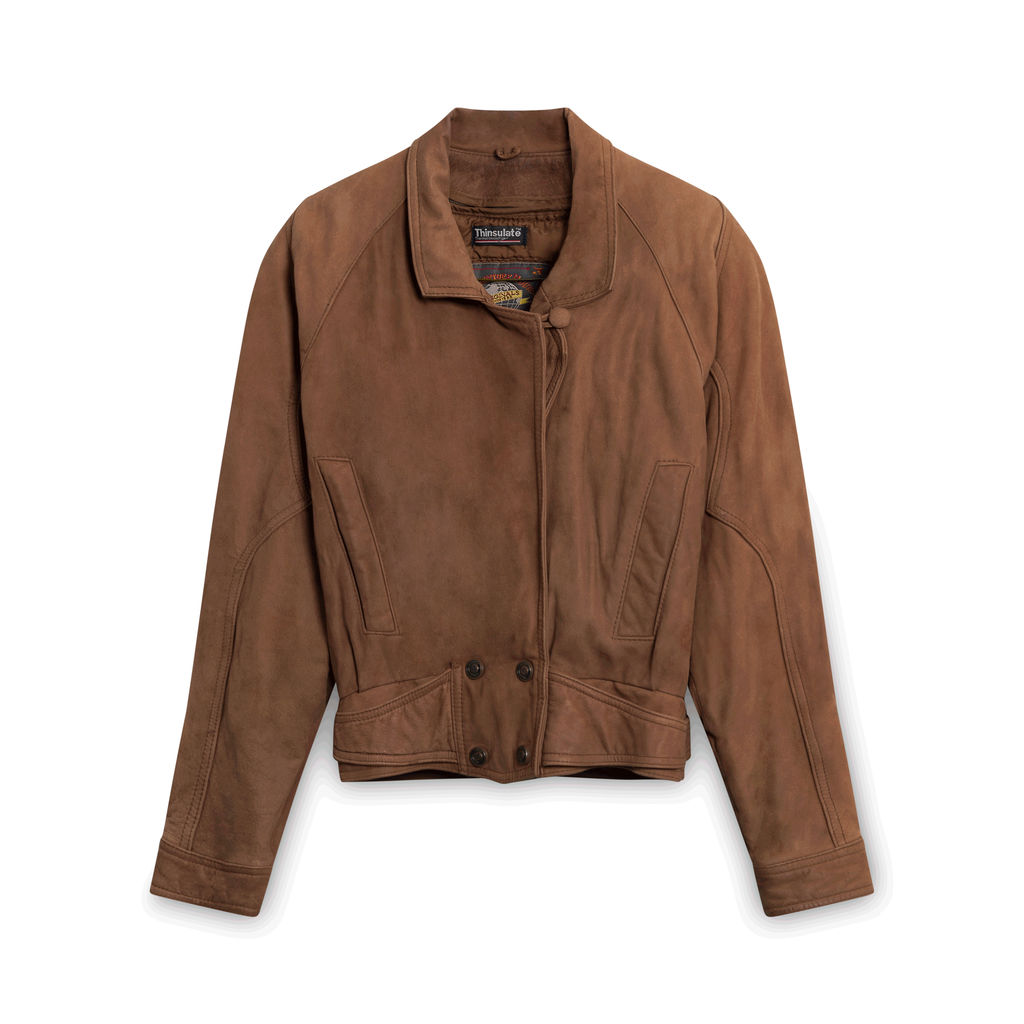 Vintage Adventure Bound Suede Jacket