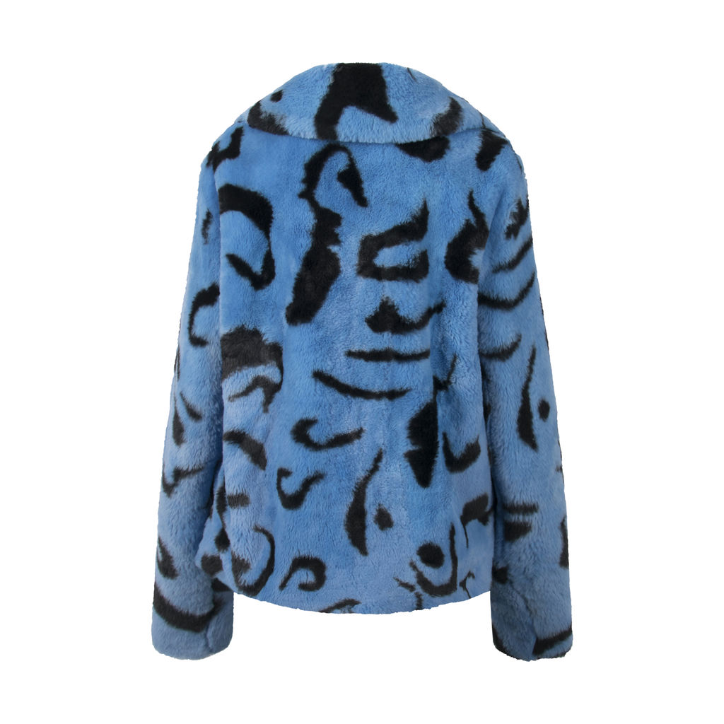 guess faux fur jacket