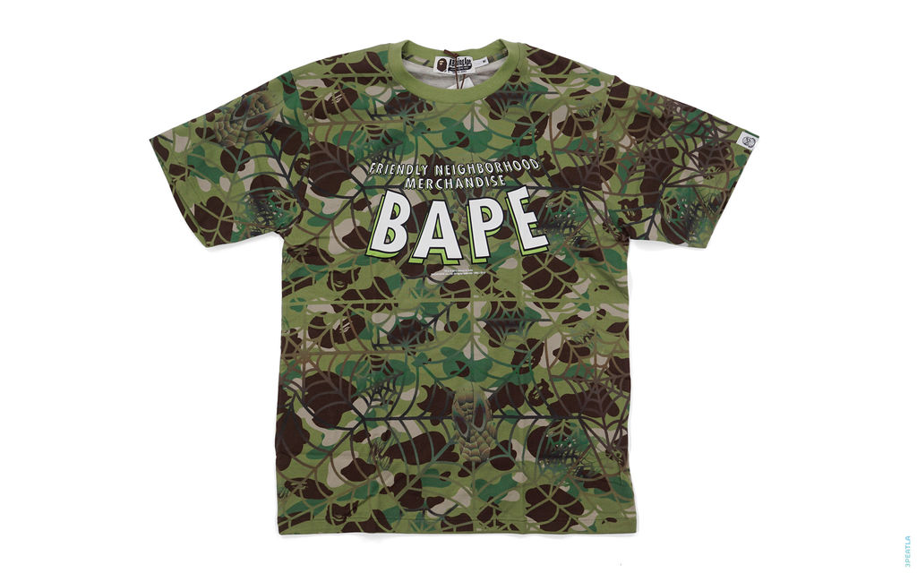 Spiderman Camo Tee green