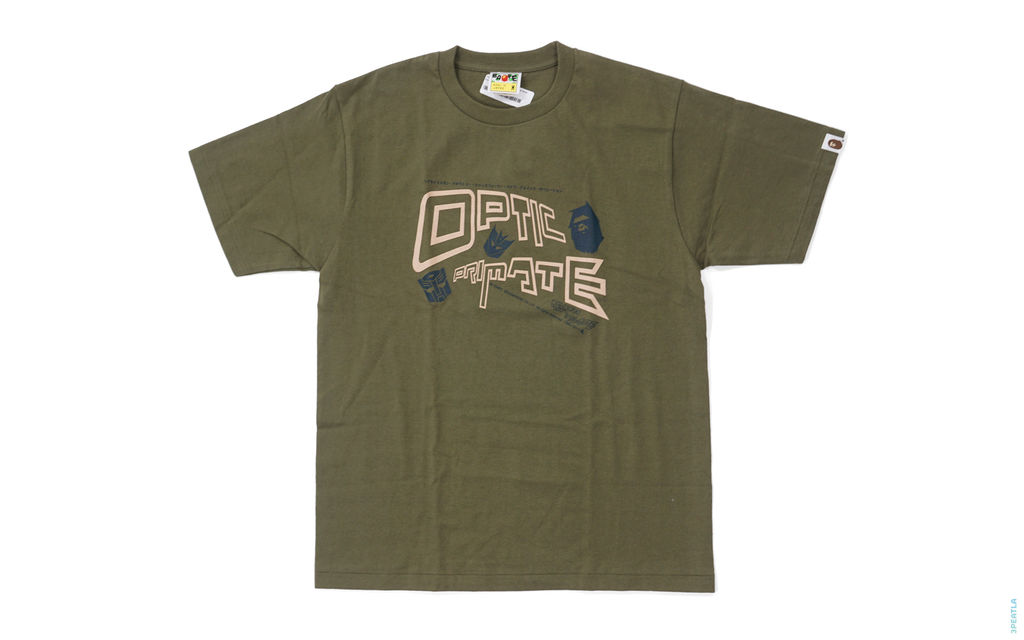 Optic Primate Capsule Tee olive