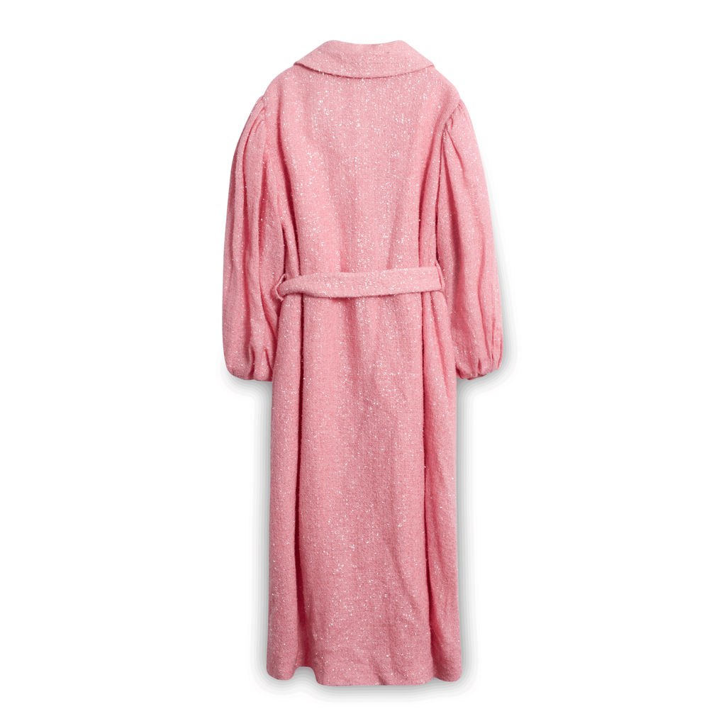 Simone Rocha Pink Wool Coat