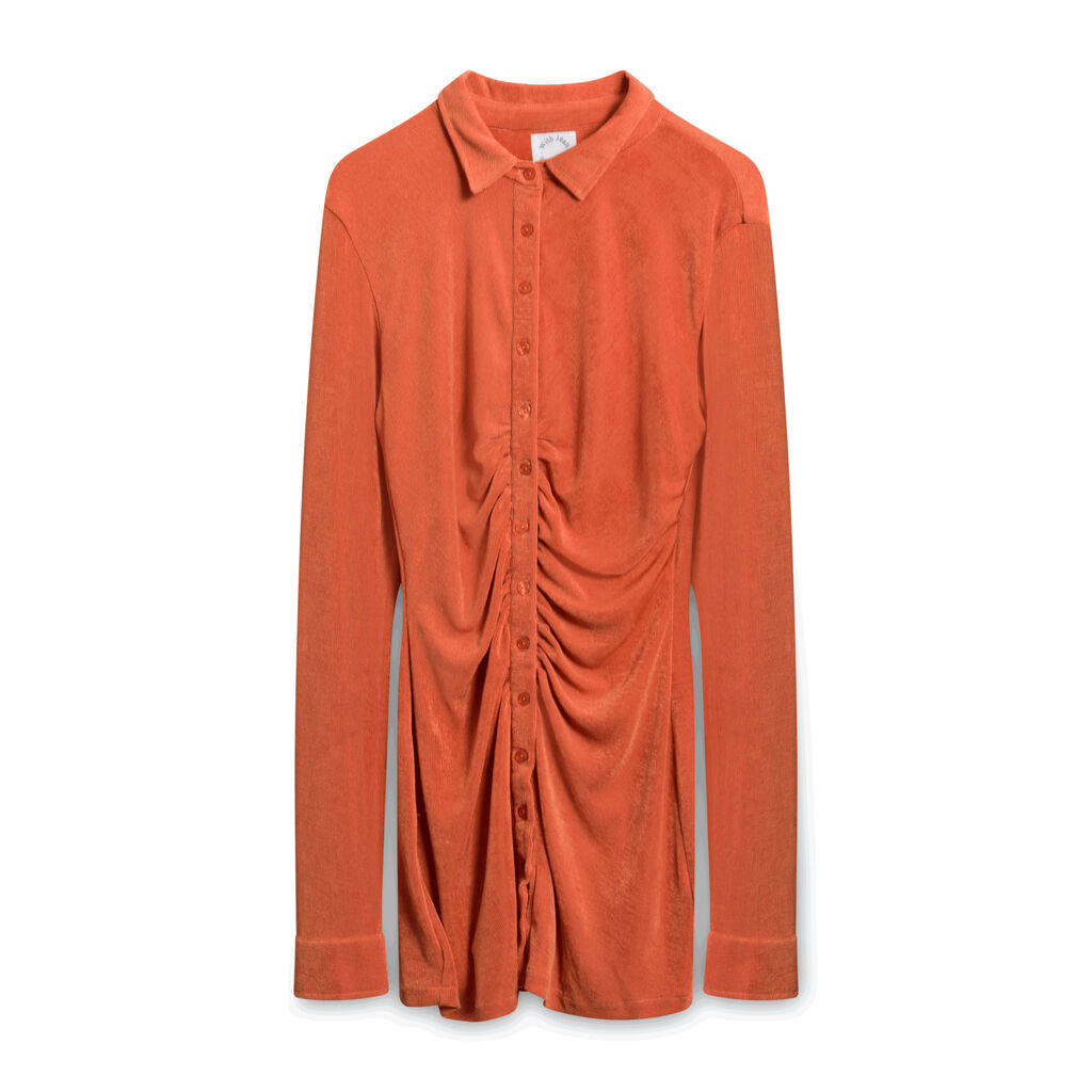 With Jean The Andy Dress- Maple