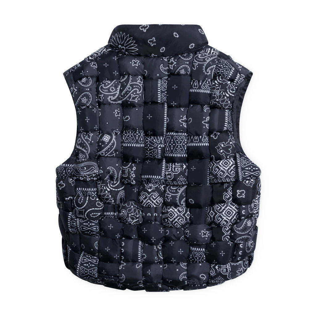 Kapital Bandana Print Nylon Vest