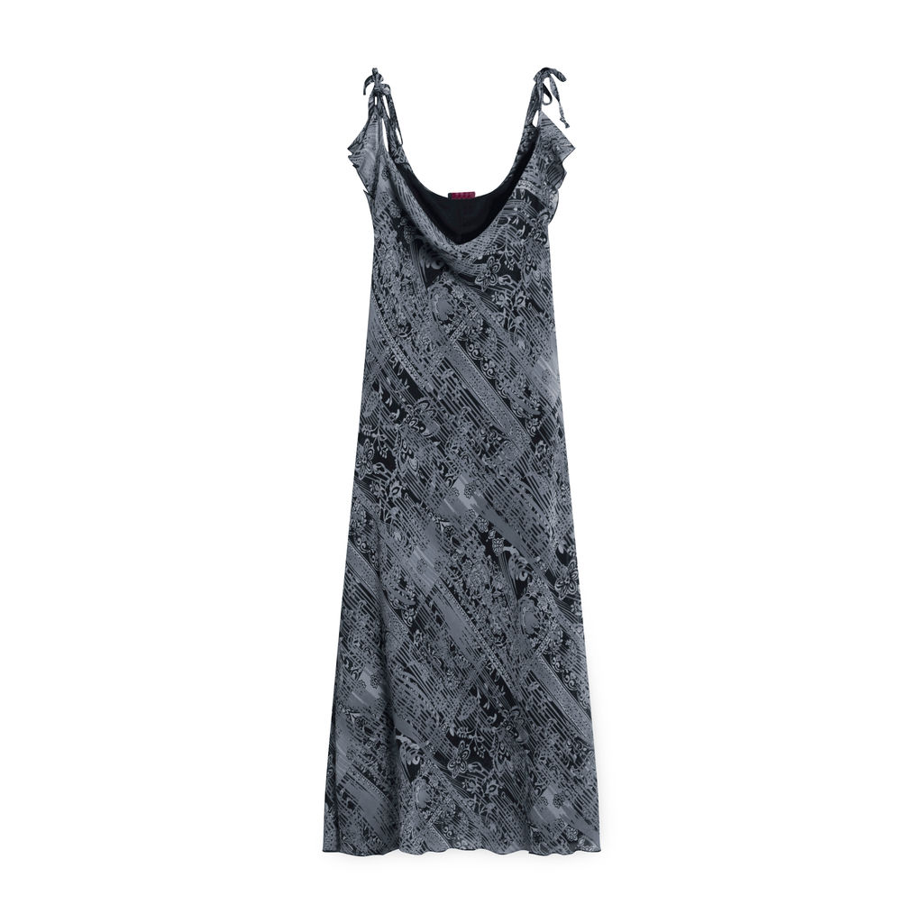 Izzy Jae Grey Cocktail Dress