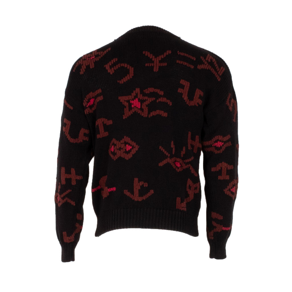 Vintage Eddie Bauer Character Sweater in Black