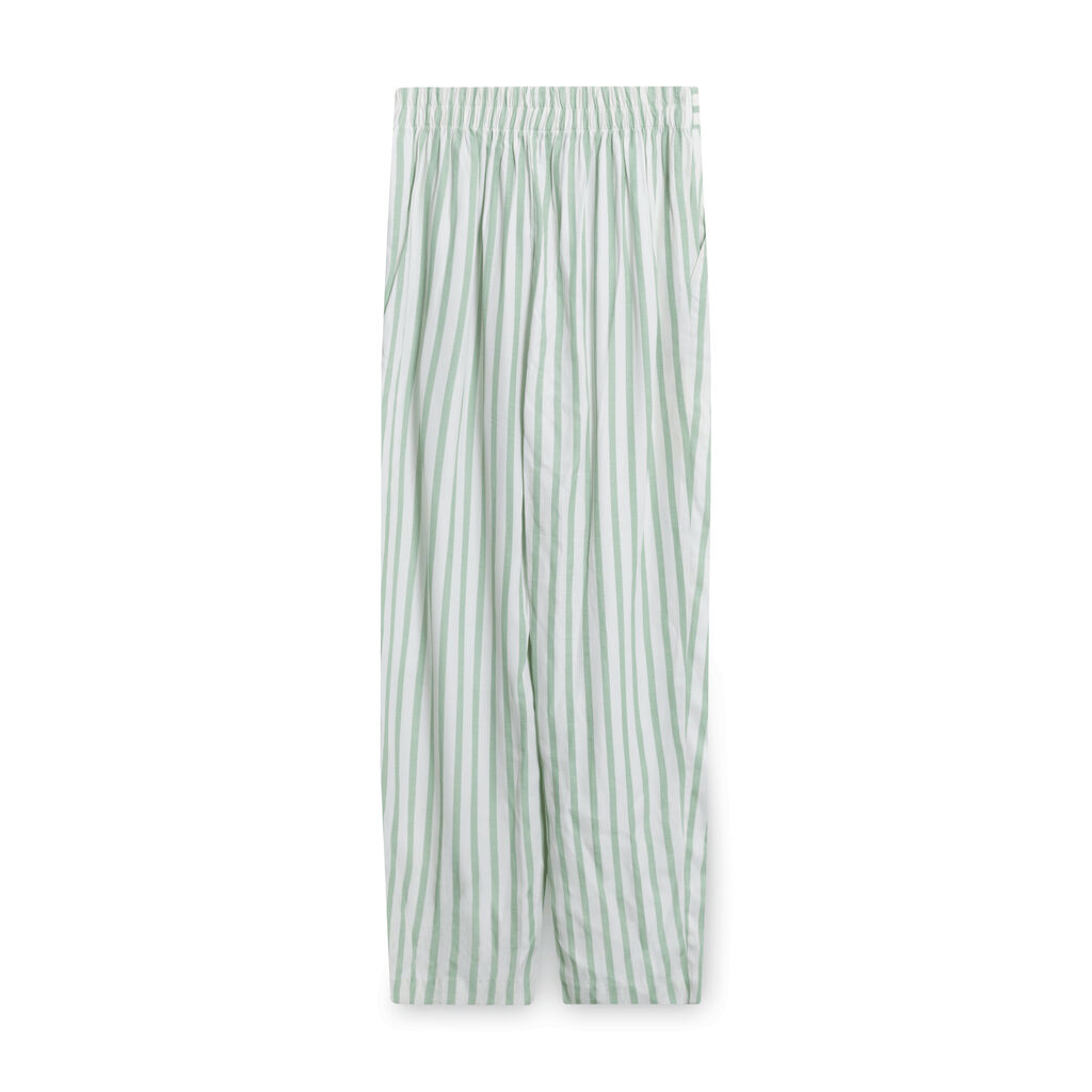Vintage Acapella Green Pinstripe Pants