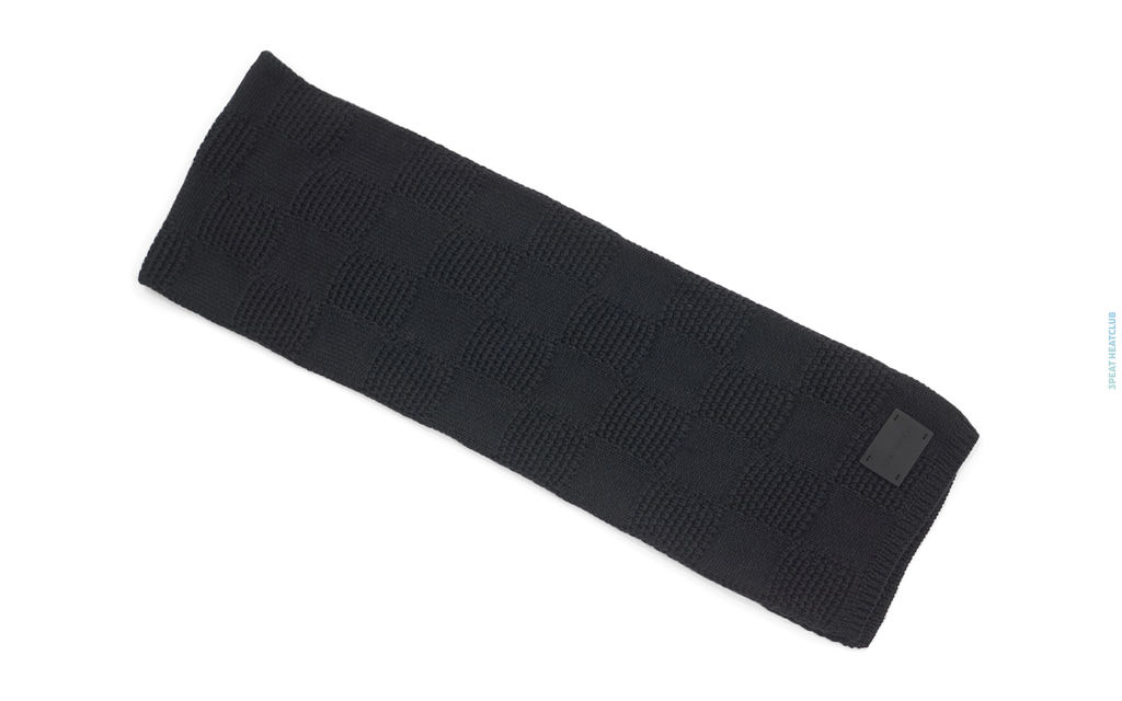 Louis Vuitton Damier Wool Knit Scarf