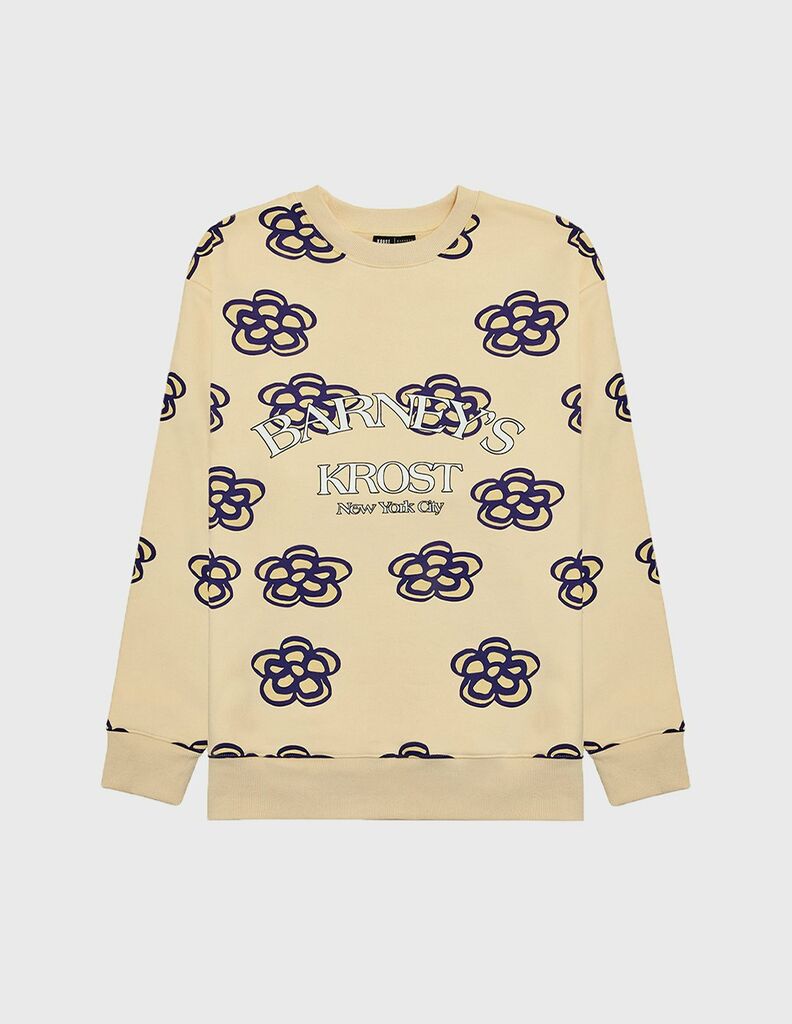 KROST x Barneys Floral Crewneck