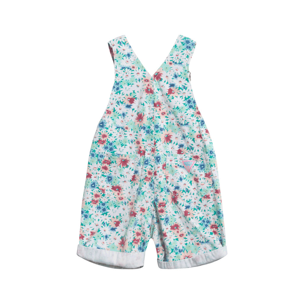 Vintage Guess Floral Overalls