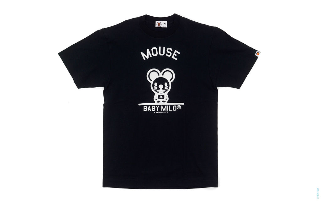 Baby Milo Mouse M Tee black