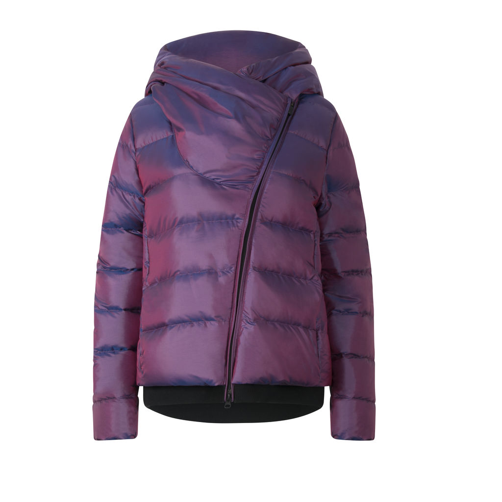 women's nike down fill iridescent jacket